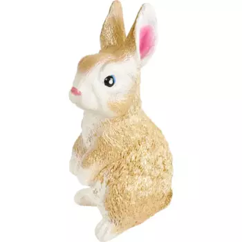 Копилка Зайчик золотая гипс