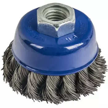 Кордщетка чашка для УШМ Практика 032-461 M14x75 мм