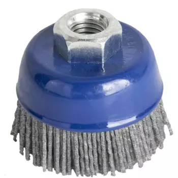 Кордщетка чашка для УШМ Практика 242-632 M14x65 мм