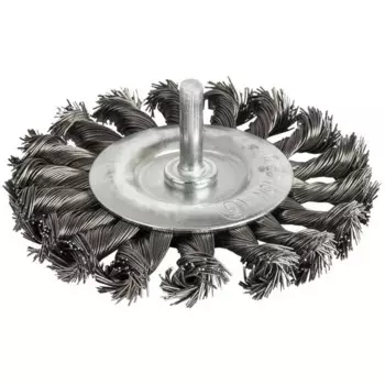 Кордщетка диск для дрели Практика 242-694 стальная 75 мм