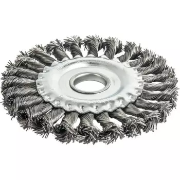 Кордщетка диск для УШМ Практика 773-323 сталь 22x125 мм