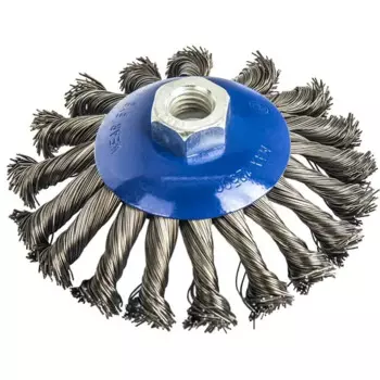 Кордщетка конус для УШМ Практика 032-508 M14x125 мм