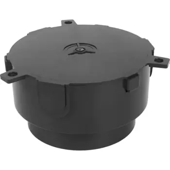 Коробка для люка в пол Экопласт D155 мм под бетон пластик цвет черный