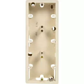 Коробка для накладного монтажа Legrand Valena 3 поста цвет слоновая кость