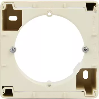 Коробка для наружного монтажа Systeme Electric Glossa 1 пост цвет бежевый