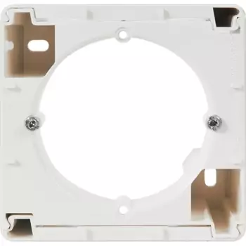 Коробка для наружного монтажа Systeme Electric Glossa 1 пост цвет молочный