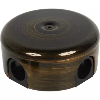 Коробка распределительная Б Electraline 110 мм цвет коричневый