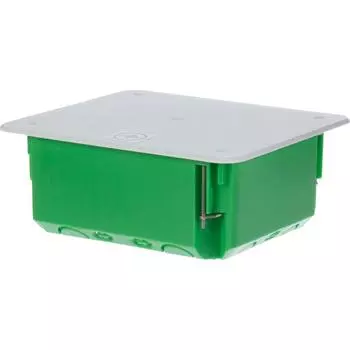 Распределительная коробка скрытая Hegel 156x136x68 18 вводов IP20 цвет зеленый