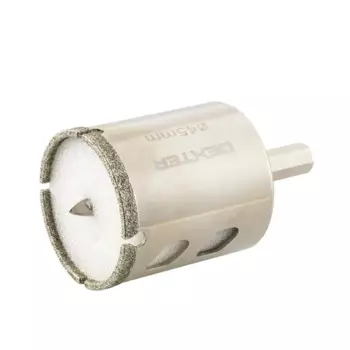Коронка алмазная по керамике Dexter SM24P01DHS049-1RU 45 мм