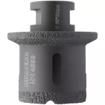 Коронка по керамограниту алмазная Hilberg HH4560 45-60 мм, 8 шт.