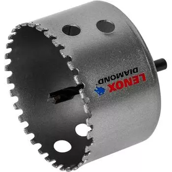 Коронка с алмазными сегментами Lenox D76 мм