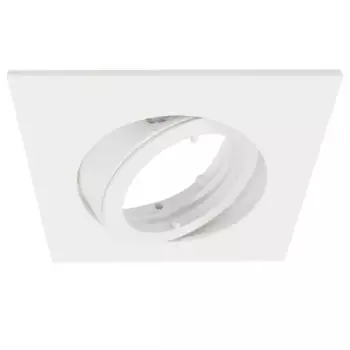 Корпус точечного встраиваемого светильники Inspire Bama без патрона 3 м металл цвет белый