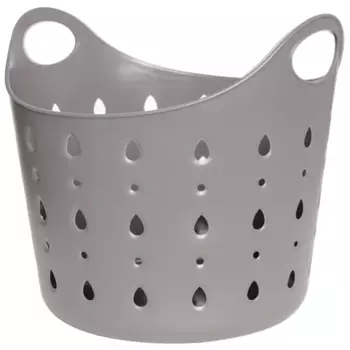 Корзина для белья Berossi CubaLibra ИК 74865001 15 л цвет дымчато-серый