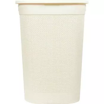 Корзина для белья Plast Team Oslo цвет молочный