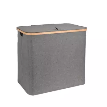 Корзина для белья Sensea Scandi прямоугольная цвет серый