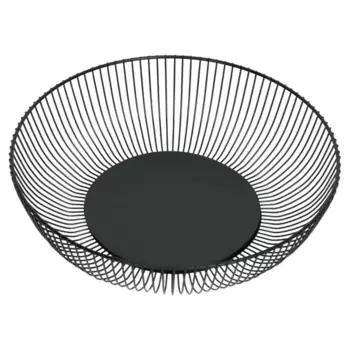 Корзина для фруктов Vidage VK 27-15/8 27.5 см металл цвет черный