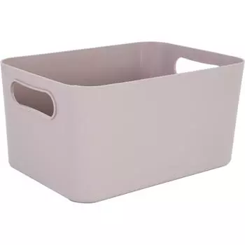 Корзина для хранения 230x155x120 мм 3.4 л полипропилен цвет какао