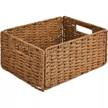 Корзина для хранения 31x15x23 см бумага цвет коричневый