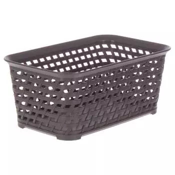 Корзина для хранения «Ротанг» 2.2 л 24х15х10 см цвет коричневый