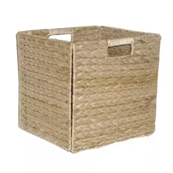 Корзина для хранения Spaceo 31x31x31 см натуральное волокно цвет бежевый