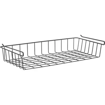 Корзина для шкафа 56x12x25.7 см цвет черный