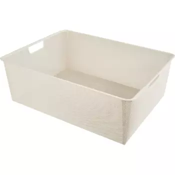 Корзина для системы Larvij 55.5x18.5x41 см сталь цвет бежевый