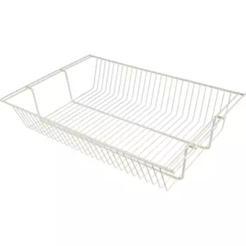 Корзина-полка для системы Larvij 60.3x11.8x40.6 см сталь цвет бежевый