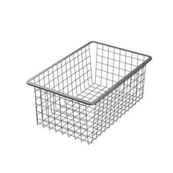 Корзина проволочная Лион 34.2x51.1x18.5 см цвет серый