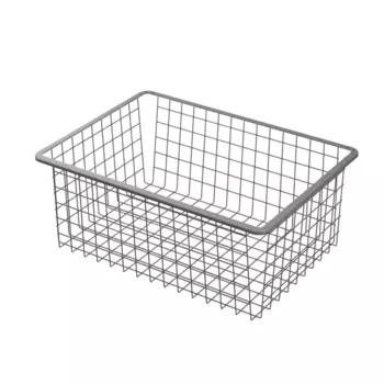 Корзина проволочная Лион 54.2x38.3x18.5 см цвет серый