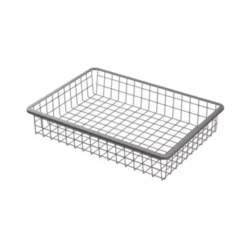 Корзина проволочная Лион 54.2x38.3x8.5 см цвет серый