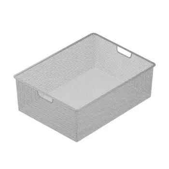 Корзина сетчатая для системы Larvij 55.5x18.5x41 см цвет алюминий