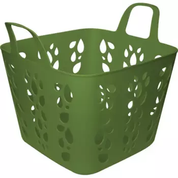 Корзина Smart Solution 25 л, цвет оливковый