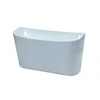 Корзинка навесная на присосках Berossi Krita большая цвет серая мистерия