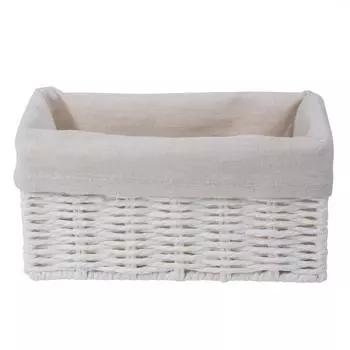 Корзинка плетеная 10х10х20 см, цвет красный