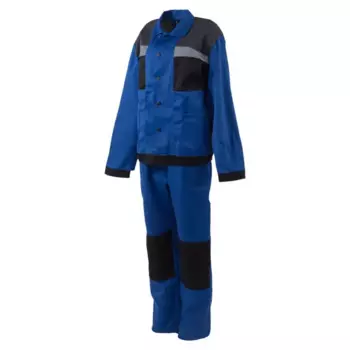 Костюм рабочий с полукомбинезором Сектор цвет васильковый размер 52-54 рост 182-188 см
