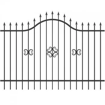 Кованая секция Аврора для забора 2.5x1.9 м