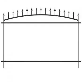 Кованая секция Венера для забора 2.5x1.9 м (без наполнения)