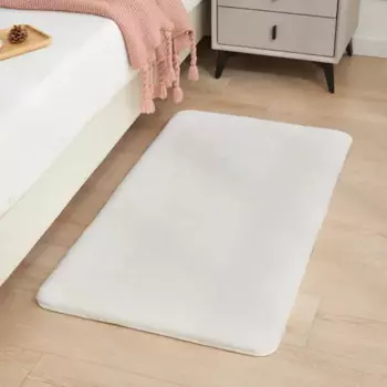 Ковер Дюна 50x80 см цвет белый