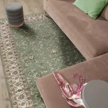 Ковер Isphahan 160x230 см вискоза 84552 цвет зеленый