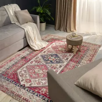 Ковер Isphahan 65x135 см вискоза 77945I цвет разноцветный