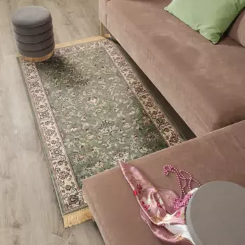 Ковер Isphahan 65x135 см вискоза 84552 цвет зеленый