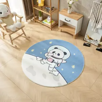 Ковер Kindora круг 100 см полиэстер AZ-273