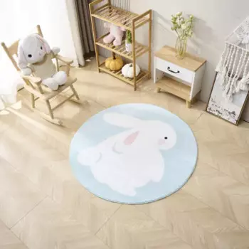 Ковер Kindora круг 100 см полиэстер AZ-225