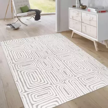 Ковер Kreaforta Breeze 160x230 см полиэстер 6433 цвет бежевый