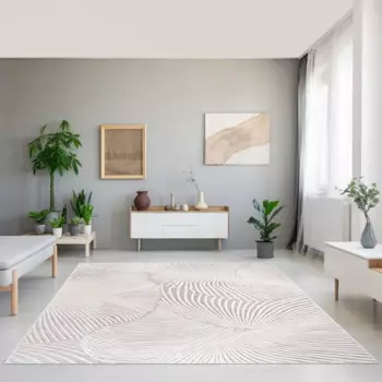 Ковер Kreaforta Breeze 200x300 см полиэстер цвет серый