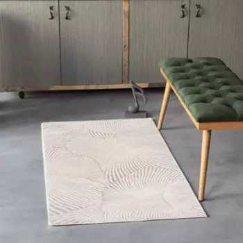 Ковер Kreaforta Breeze 80x150 см хлопок цвет серый