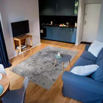 Ковер Merinos Point 80х150 см полипропилен L055 цвет синий