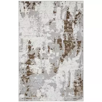 Ковер Палермо 250x350 см полипропилен F285 цвет серый