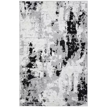 Ковер Палермо 250x350 см полипропилен F285 цвет темно-серый