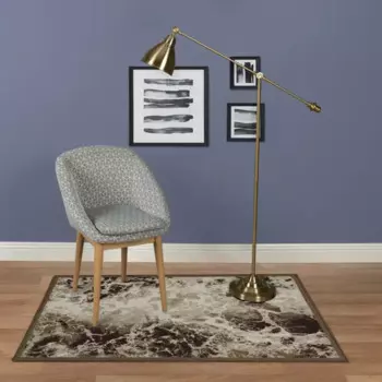 Ковер полиамид Юта 1749 80x120 см цвет бежевый